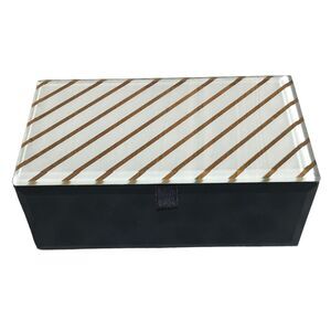 Cynthia Rowley glass jewelry box